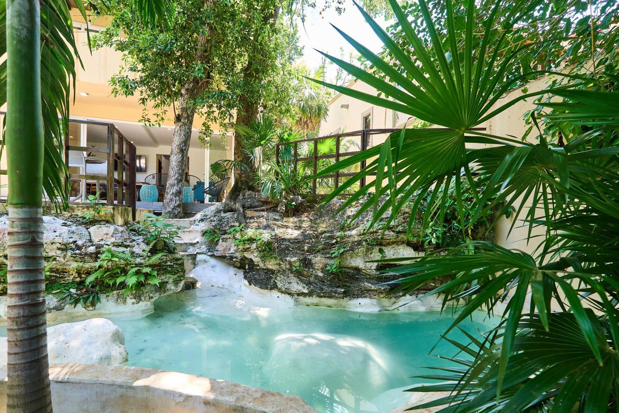 Stunning Mansion 6Br With Artificial Cenote And Private Pool With Ocean View Vila Playa del Carmen Exterior foto